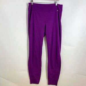 Patagonia Womens XL Capilene 2Purple Activewear Jogger‎ Lounge Pants Athletic